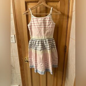 Polo by Ralph Lauren Striped Pink and Blue Kids Dress